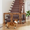 HOOBRO Indoor Dog Gate with Support Feet, Freestanding Pet Gate