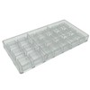 Goldbaking Square Chocolate Making Mould Polycarbonate Chocolate DIY Mold 21