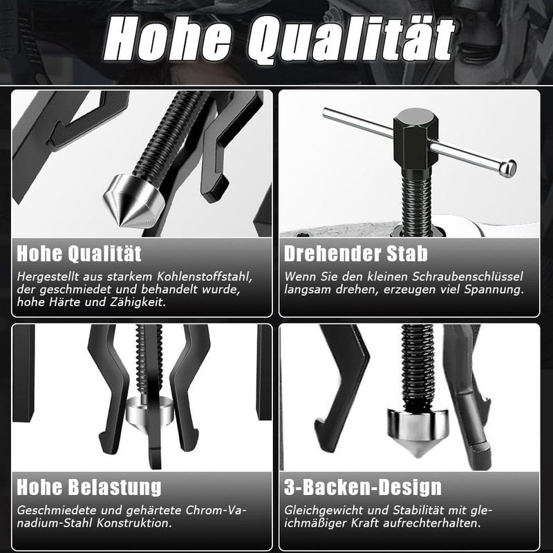 Tyafzzn Bearing Puller, Inner Bearing Puller, Puller Tool, Puller 3