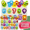 QUOKKA Wooden Puzzles for Toddlers 1-3 | 6 Pack with