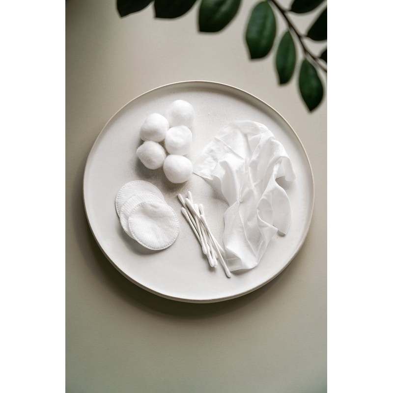 Organyc 100% Certified Organic Cotton Swabs - No Man-Made Materials,