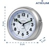 Atrium A240-19 Analogue Quartz Alarm Clock with Light and Snooze
