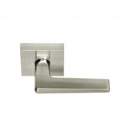 Better Home Products Tiburon Passage Lever | Perfect for Walk in Closet/Kitchen Pantries, Wave Style Handles - Satin Nickel