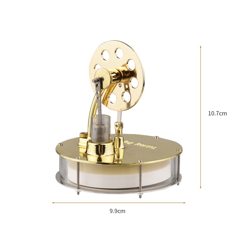 Low Temperature Stirling Engine Assembled Electricity Generator Heat Experiment Physical