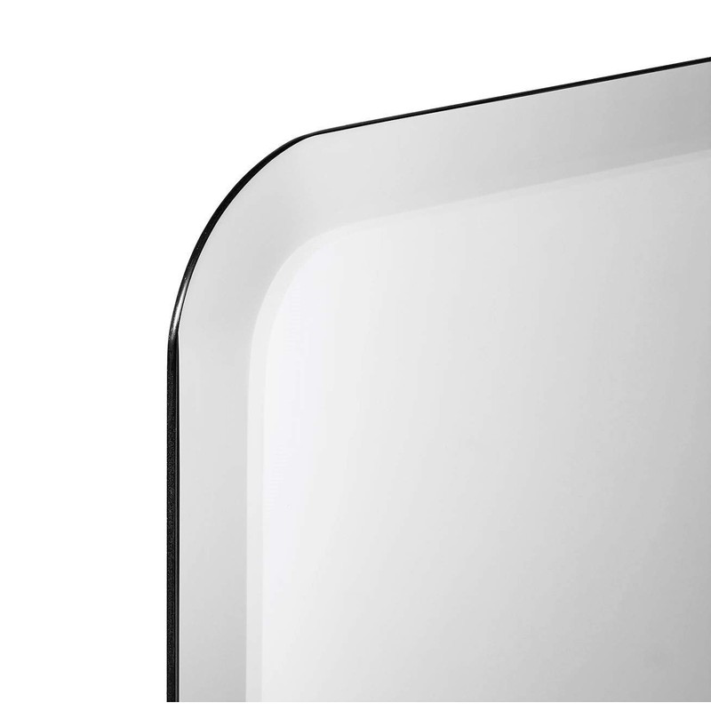 Better Bevel 24" x 36" Frameless Rounded Corner Rectangle Mirror