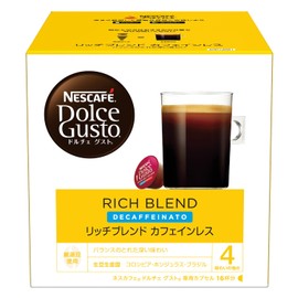 Nescafe Dolce Gusto Exclusive Capsule Rich Blend Caffeine-less 16P [Regular Coffee]