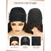 Long Yaki Curly Headband Wigs For Black Women Half Wig