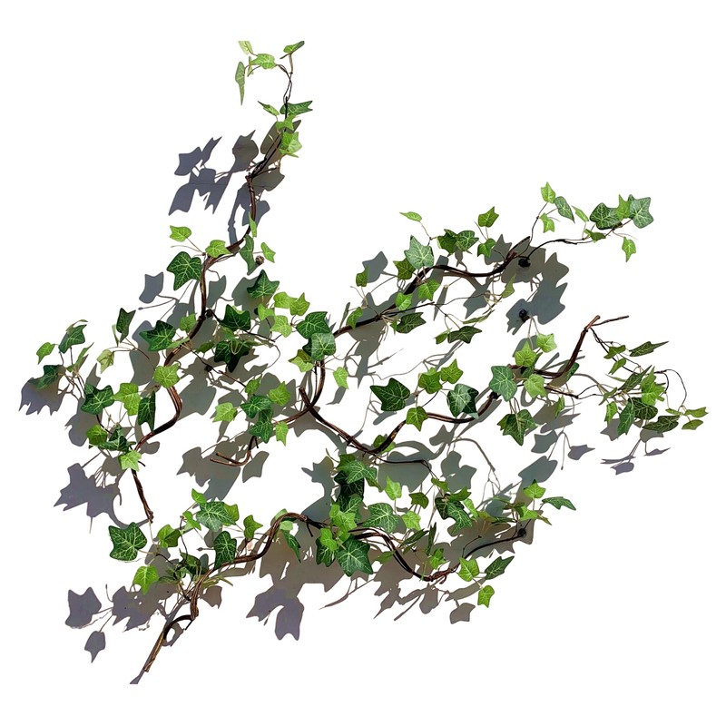 Artificial Rattan Tree Vines with Creeper Leaves Climbing Ivy Branches