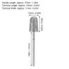 Moofey Pedicure Drill Bits, Stainless Steel Foot Nail Drill Bits