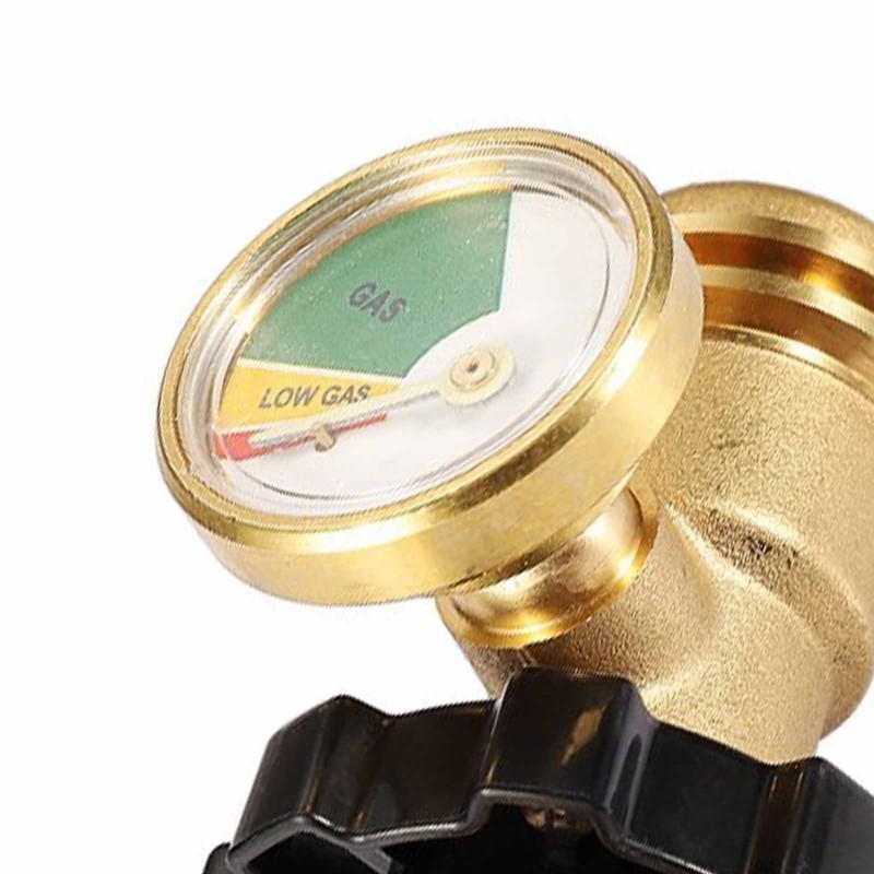 Propane Tank Gauge Adapter Level Indicator Universal Brass Fittings Convert