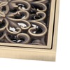 Floor Drain Antique Copper Shower Drain Kit for Home Hotel
