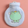 Animal round thermal water bag (frog) Stomach warm water pack