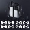 RAXCO Kitchen Utensils Set,18-Piece Cooking Tools and Sharp Knives,Stainless Steel