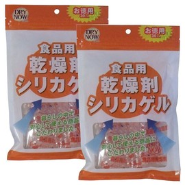 Set Item: Drynow Silica Gel Desiccant for Food, 0.2 oz (5 g) x 30 Packs (2 Bags)
