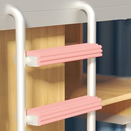 Vakerga Bunk Bed Ladder Pads - Self-Adhesive Foam Padding with Traction Treads
