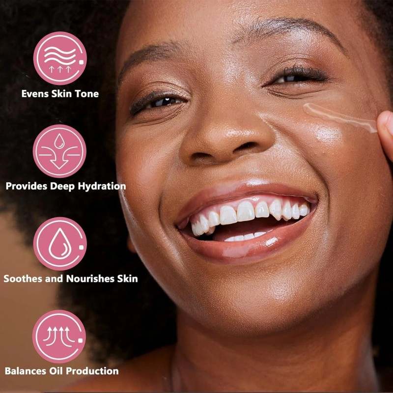 ABOTE 5% Niacinamide Serum with 5% Damascus Rose Water for