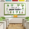 Spring Greenery Potted Plant Bulletin Board Set Motivational Eucalyptus Classroom