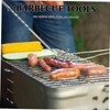 Mipcase Stainless Steel Meat Hook Flipper BBQ Food Turner with