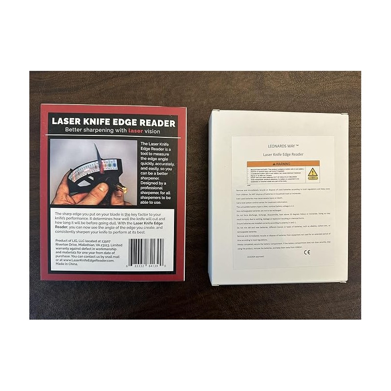 Laser Knife Edge Reader for Precision Knife Sharpening – Blade