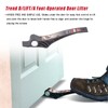 Foot-Operated Door Lifter for Supporting Door