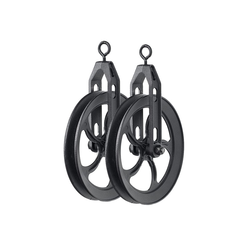 Rustic State Vintage Industrial Look Medium Wheel Farmhouse Pulley for