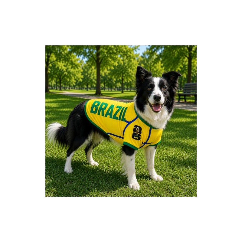 Playera para Perro con diseño Oficial FIFA – Brasil –