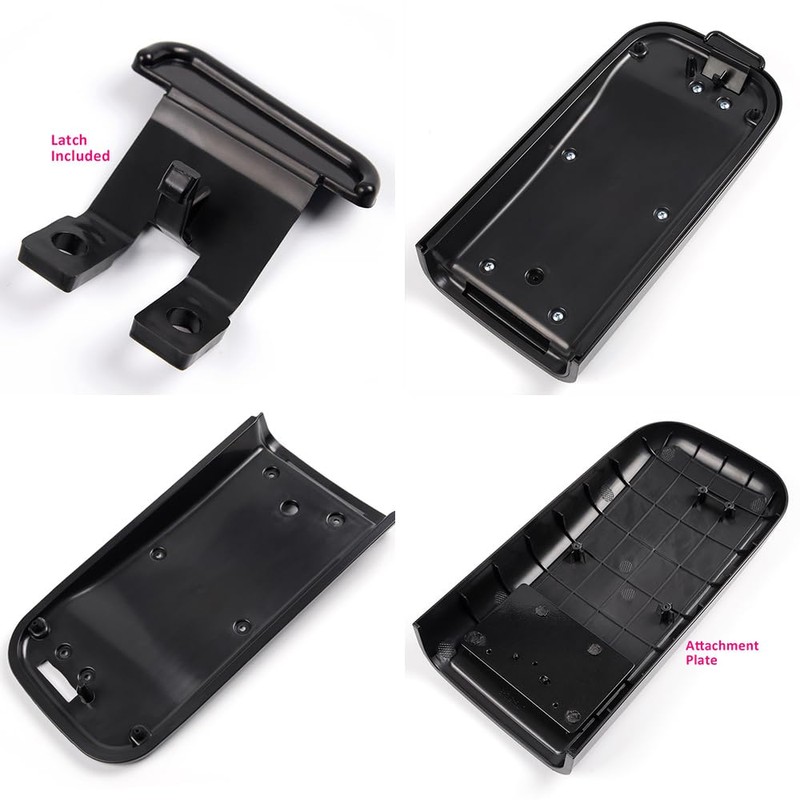 CHEDA Center Console Lid Kit Armrest Cover, Compatible with GMC