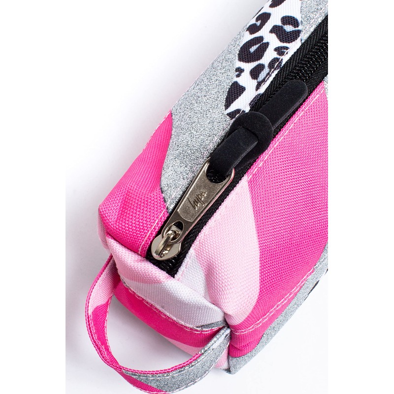 Hype Glitter Leopard Wave Pencil CASE