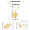 Shield Armor of God Pendant Necklace, Cross Shield Necklace Faith