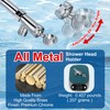 Shower Head Holder All Metal, Brass Adjustable Shower arm Bracket