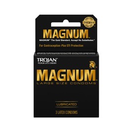 Condón lubricado Trojan, 3 Count, 127