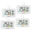 Geevon Digital Refrigerator Thermometer 4 Pack, IP65 Waterproof Fridge and