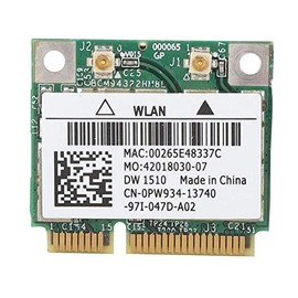 DW1510 BCM94322HM8L Tarjeta de Red inalámbrica Mini PCI-E de 300 Mbps de Banda Dual para E4200 E5500 E4300M2400 M6400, etc.