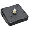 'vidaXL Black Quartz Clock Movement Kit - Easy Installation, Accurate