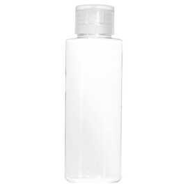 PACKOVE 12Pcs Refillable Emulsion Travel Bottle Transparent Flip Top Bottles for Gel Lotion and Alcohol Portable Containers for Easy Use