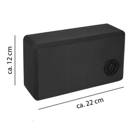 Yoga Block Set of 2 VonBueren | 22 x 12 x 7.5 cm per Yoga Block | Yoga Blocks for Men and Women Made of EVA | Blocks for Pilates