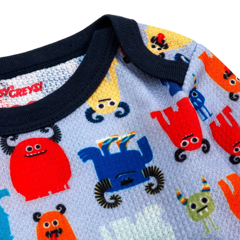 Baby Creysi Conjunto Pack de 2 para Bebé Algodón Hipoalergénico,