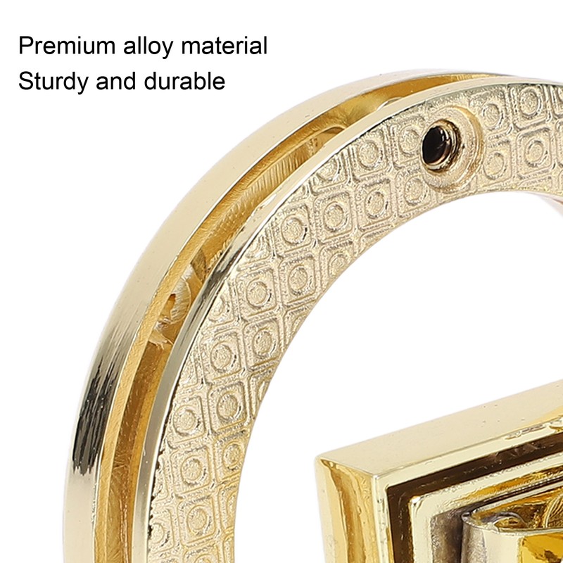5Pcs Purse Clasp Alloy Material High Hardness Long Service Life