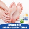 Hydrating and Anti-Cracking Foot Cream, 3 Pcs Feuchtigkeitsspendende und Anti-Riss-Fußcreme,