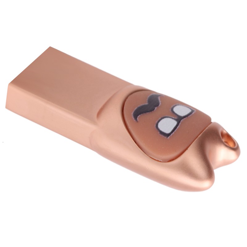 U Disk Cartoon Moustache Pattern USB Flash Drive Computer Data