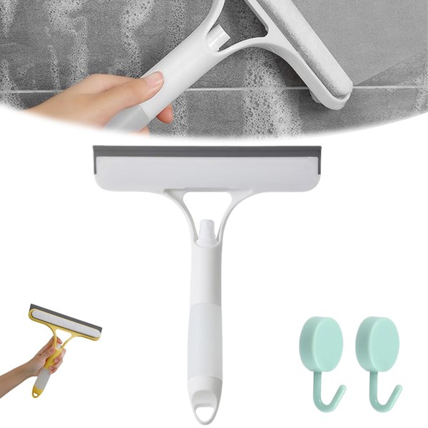 3 in 1 Window Cleaning Scraper, Squeegee with Sprayer, 3