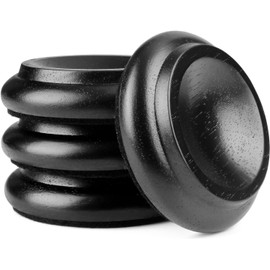 HilerPunk 4 Pieces Solid Wood Furniture Glides for Vertical Piano Casters for Furniture Sofa Bed Chair Felt Glides Non-slip and Low Noise for Protecting Hardwood Floors