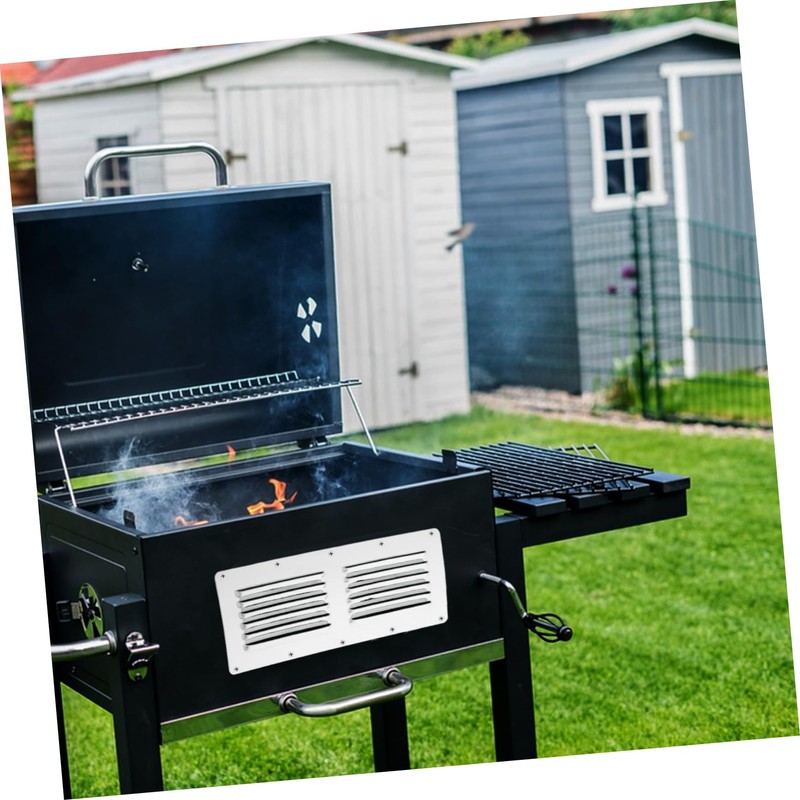 BESPORTBLE Sturdy Stainless Steel Louver Vent Grill Vent Cover for