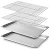 Checkered Chef Baking Sheets for Oven - Quarter Sheet Pan