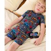 babee Reshinee Bamboo Viscose Toddler Truck Pajamas Boys Girls Kids