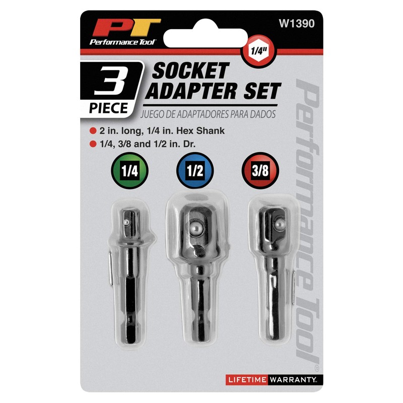 Performance Tool W1390 Power Drill Socket Adapter