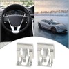 eMagTech 30pcs Metal Car Console Dashboard Dashboard Holder Clip 15x16.6mm