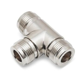 N-TYPE T-PIECE 3 x FEMALE ADAPTER N TYPE 3 x FEMALE CONNECTOR