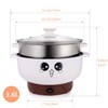 Electric Skillet 4-in-1 Multifunctional Electric Cooker Skillet Grill Pot for