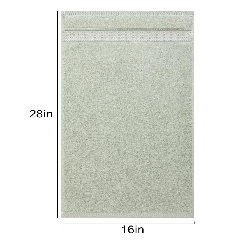 QAJ 6 Pack Hand Towel Set, 16 by 28 inches,